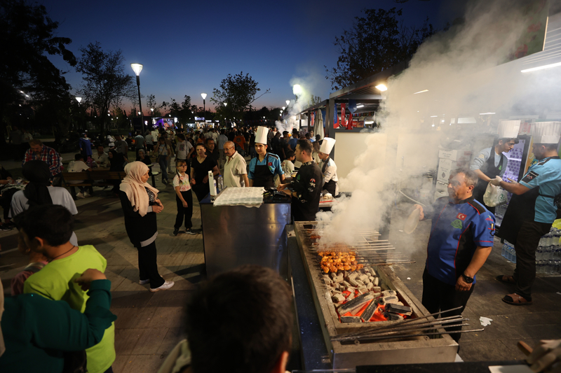 ''GastroANTEP Kültür Yolu Festivali''nin son gününde ziyaretçi yoğunluğu yaşandı